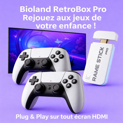 BioLand® RetroBox +20 000 Jeux Sous Licence